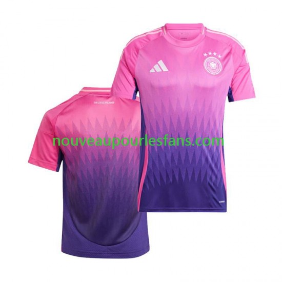 Maillot Allemagne Homme Tenue Extérieur Euro 2024 Manche Courte