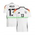 Maillot Allemagne Thomas Muller 13 Homme Tenue Domicile Euro 2024 Manche Courte