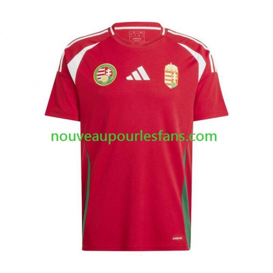 Maillot Hongrie Homme Tenue Domicile Euro 2024 Manche Courte