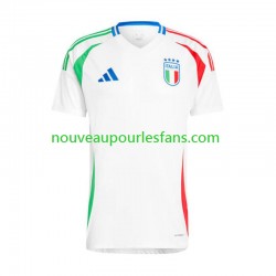 Maillot Italie Homme Tenue Extérieur Euro 2024 Manche Courte