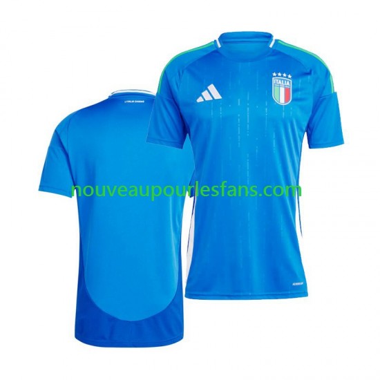 Maillot Italie Homme Tenue Domicile Euro 2024 Manche Courte