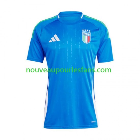 Maillot Italie Homme Tenue Domicile Euro 2024 Manche Courte