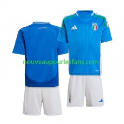 Maillot Italie Enfant Tenue Domicile Euro 2024 Manche Courte