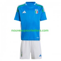 Maillot Italie Enfant Tenue Domicile Euro 2024 Manche Courte