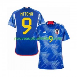 Maillot Japon MITOMA 9 Homme Tenue Domicile Coupe du Monde 2022 Manche Courte
