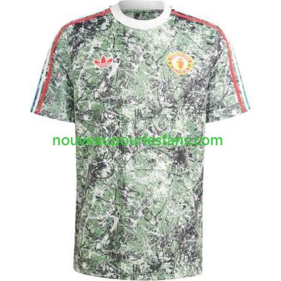 Maillot Manchester United Stone Roses Homme Tenue Domicile 2023-2024 Manche Courte