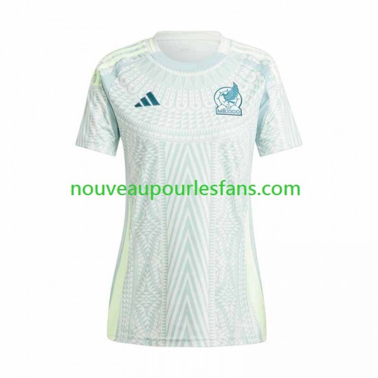 Maillot Mexique Copa America Femme Tenue Extérieur 2024 Manche Courte