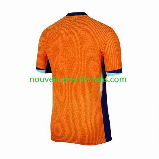Maillot Pays-Bas Homme Tenue Domicile Euro 2024 Manche Courte