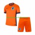 Maillot Pays-Bas Enfant Tenue Domicile Euro 2024 Manche Courte