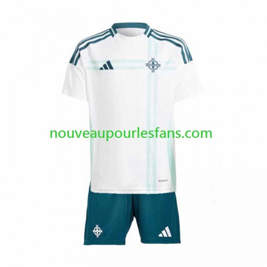 Maillot Irlande Du Nord Enfant Tenue Extérieur 2024 Manche Courte