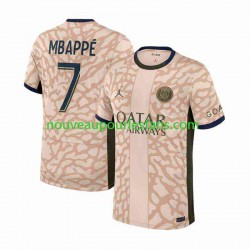 Maillot Paris Saint-Germain Mbappé Kylian 7 Homme Tenue 4ème 2023-2024 Manche Courte