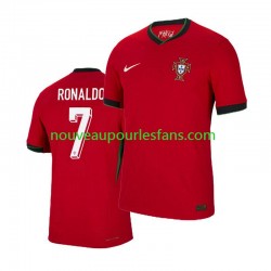 Maillot Portugal Cristiano Ronaldo 7 Homme Tenue Domicile Euro 2024 Manche Courte