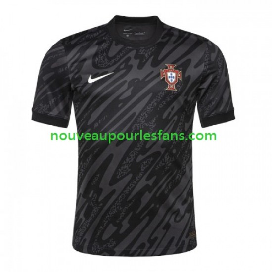 Maillot Portugal Gardien Homme Tenue Extérieur Euro 2024 Manche Courte