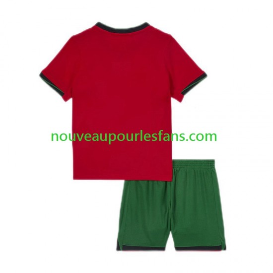 Maillot Portugal Enfant Tenue Domicile Euro 2024 Manche Courte