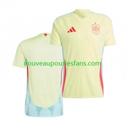 Maillot Espagne Homme Tenue Extérieur Euro 2024 Manche Courte