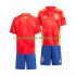 Maillot Espagne Enfant Tenue Domicile Euro 2024 Manche Courte