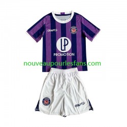Maillot Toulouse Enfant Tenue Extérieur 2023-2024 Manche Courte