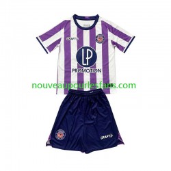 Maillot Toulouse Enfant Tenue Domicile 2023-2024 Manche Courte