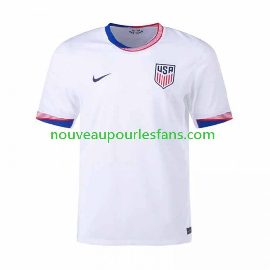 Maillot États-Unis Homme Tenue Domicile 2024 Manche Courte