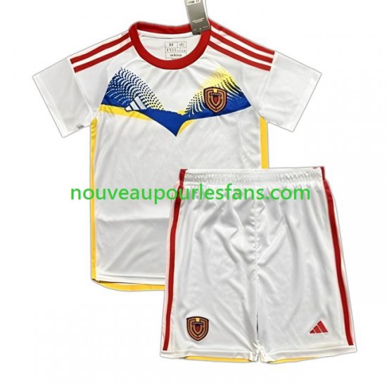 Maillot Venezuela Copa America Enfant Tenue Extérieur 2024 Manche Courte