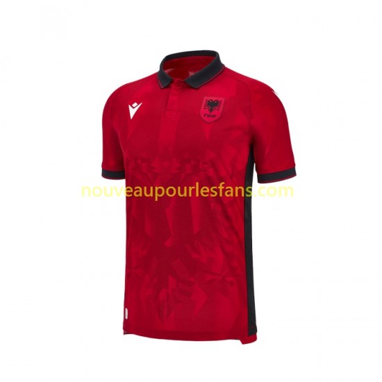 Maillot Albanie Homme Tenue Domicile 2023 Manche Courte