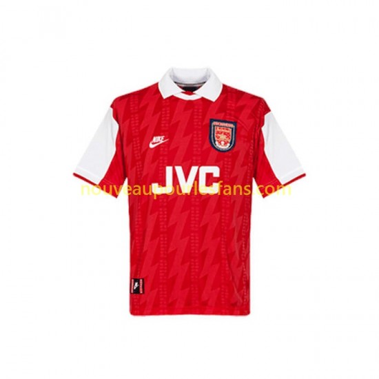 Maillot Arsenal Rétro Homme Tenue Domicile 1994 Manche Courte