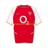 Maillot Arsenal Rétro Homme Tenue Domicile 2002 Manche Courte
