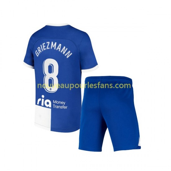 Maillot Atlético Madrid Griezmann 8 120 Anniversary Enfant Tenue Domicile 2022-2023 Manche Courte