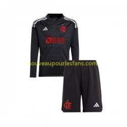 Maillot CR Flamengo Gardien Enfant Tenue Extérieur 2023-2024 Manche Longue