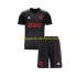 Maillot CR Flamengo Gardien Enfant Tenue Extérieur 2023-2024 Manche Courte
