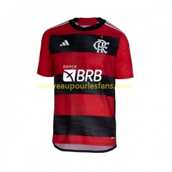 Maillot CR Flamengo Homme Tenue Domicile 2023-2024 Manche Courte