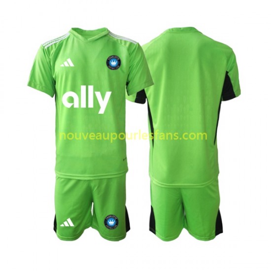 Maillot Charlotte FC Gardien Enfant Tenue Domicile 2023-2024 Manche Courte