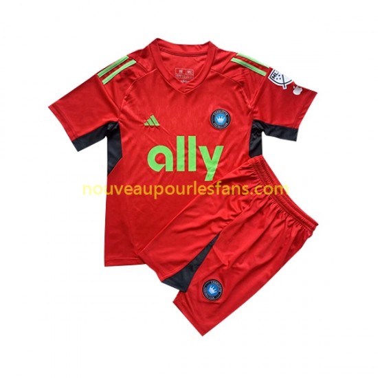 Maillot Charlotte FC Gardien Enfant Tenue 3ème 2023 Manche Courte