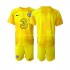 Maillot Chelsea Gardien Enfant Tenue Extérieur 2022-2023 Manche Courte
