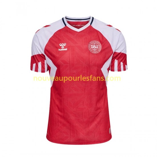 Maillot Danemark Homme Tenue Domicile 2023 Manche Courte