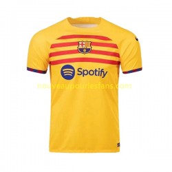 Maillot FC Barcelone Homme Tenue 4ème 2022-2023 Manche Courte