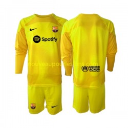Maillot FC Barcelone Gardien Enfant Tenue 4ème 2022-2023 Manche Longue