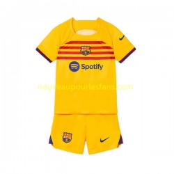 Maillot FC Barcelone Enfant Tenue 4ème 2022-2023 Manche Courte