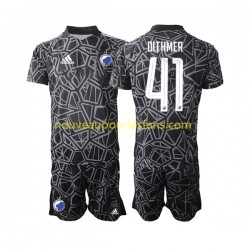 Maillot FC Copenhague Andreas Dithmer 41 Gardien Enfant Tenue Domicile 2022-2023 Manche Courte
