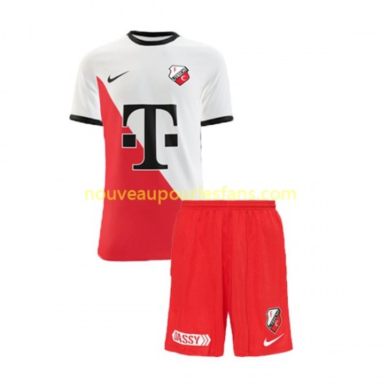 Maillot FC Utrecht Enfant Tenue Domicile 2022-2023 Manche Courte
