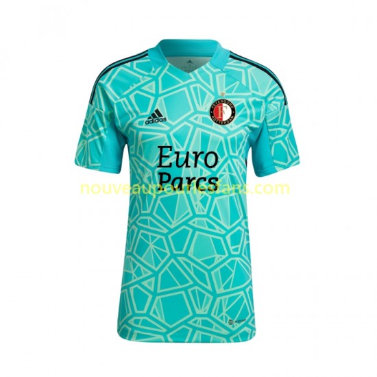 Maillot Feyenoord Rotterdam Gardien Homme Tenue Domicile 2022-2023 Manche Courte