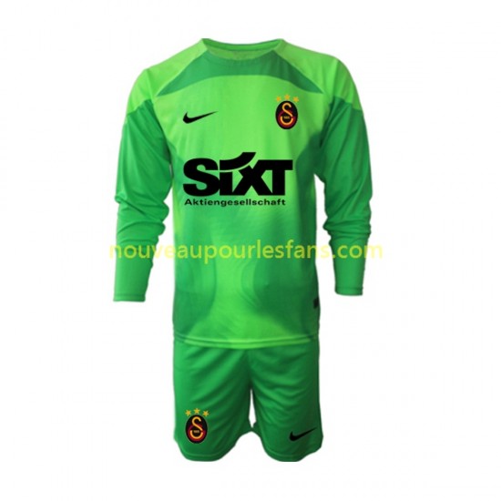 Maillot Galatasaray Gardien Enfant Tenue Domicile 2022-2023 Manche Longue