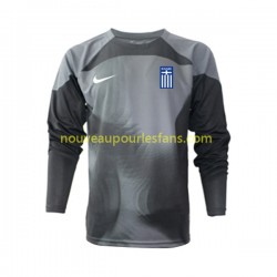 Maillot Grèce Gardien Homme Tenue Extérieur 2022-2023 Manche Longue