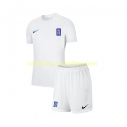 Maillot Grèce Enfant Tenue Extérieur 2022-2023 Manche Courte