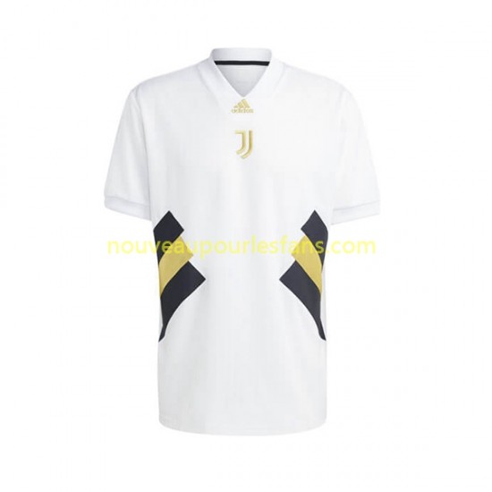 Maillot Juventus Icon Rétro Homme Tenue Domicile 2022-2023 Manche Courte