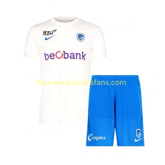 Maillot KRC Genk Enfant Tenue Extérieur 2022-2023 Manche Courte