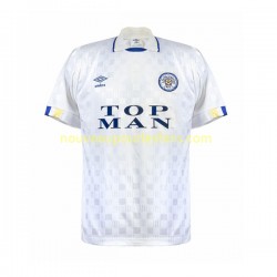 Maillot Leeds United Rétro Homme Tenue Domicile 1989-1990 Manche Courte