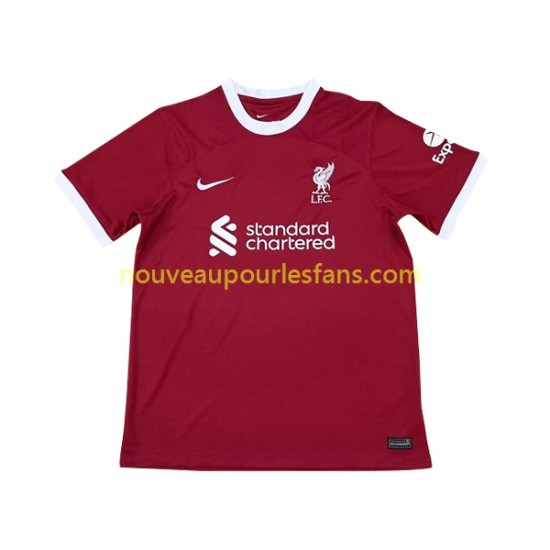 Maillot Liverpool Homme Tenue Domicile 2023-2024 Manche Courte