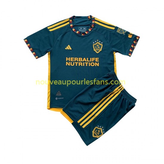 Maillot LA Galaxy Enfant Tenue Extérieur 2023-2024 Manche Courte