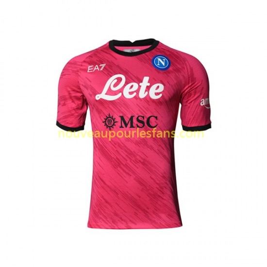 Maillot Naples Gardien Homme Tenue Domicile 2022-2023 Manche Courte